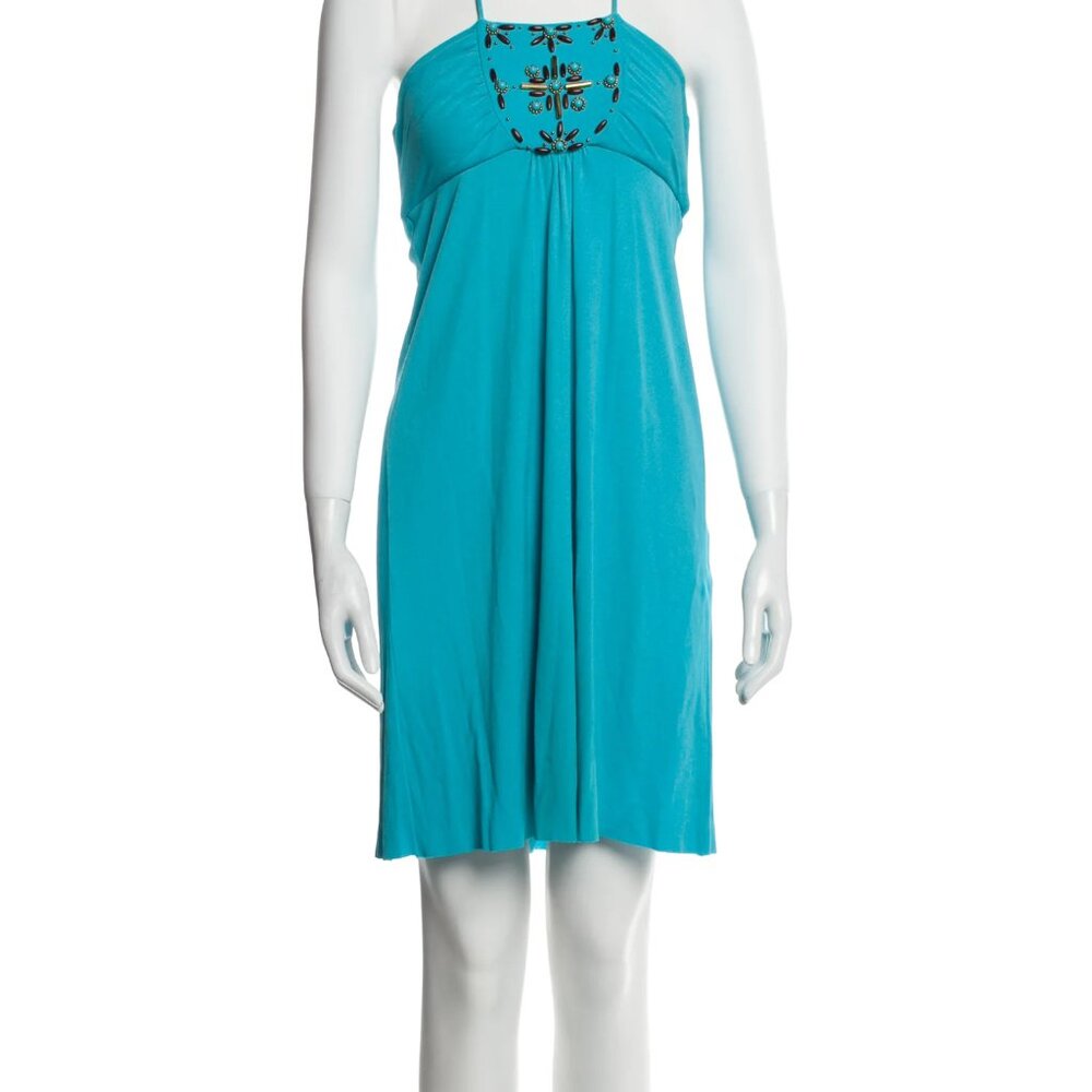 Milly of New York Turquoise summer dress, Size 6